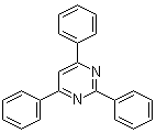 结构式 CAS# 1666-86-0, 2,4,6-三苯基嘧啶