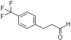 structure of CAS# 166947-09-7, 4-(Trifluoromethyl)benzenepropanal;3-(4-Trifluoromethylphenyl)propanal; 3-(4-Trifluoromethylphenyl)propionaldehyde