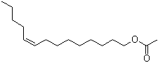structure of CAS# 16725-53-4, (9Z)-9-Tetradecen-1-ol acetate
