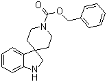 结构式 CAS# 167484-18-6, 螺[吲哚啉-3,4'-哌啶]-1'-羧酸苄酯