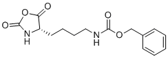 结构式 CAS# 1676-86-4, N6-苄氧羰基-L-赖氨酸N-羧基环内酸酐