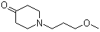 structure of CAS# 16771-85-0, 1-(3-Methoxypropyl)-4-piperidone;1-(3-Methoxypropyl)-4-piperidinone