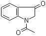 structure of CAS# 16800-68-3, 1-Acetyl-3-indolinone;1-Acetyl-1,2-dihydroindol-3-one