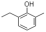 structure of CAS# 1687-64-5, 6-Methyl-2-ethylphenol;2-Ethyl-6-methylphenol; 2-Methyl-6-ethylphenol; 6-Ethyl-o-cresol