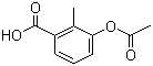 structure of CAS# 168899-58-9, 3-Acetoxy-o-toluic acid;3-Acetoxy-2-methylbenzoic acid