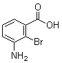 structure of CAS# 168899-61-4, 3-Amino-2-bromobenzoic acid