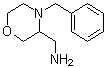 结构式 CAS# 169750-73-6, (4-苄基吗啉-3-基甲基)胺