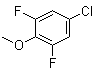 structure of CAS# 170572-51-7, 5-Chloro-1,3-difluoro-2-methoxybenzene