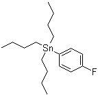 structure of CAS# 17151-47-2, Tributyl(4-fluorophenyl)stannane;Tributyl(p-fluorophenyl)stannane; Tributyl(p-fluorophenyl)tin