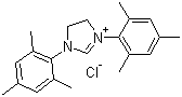 结构式 CAS# 173035-10-4, 1,3-双(2,4,6-三甲基苯基)咪唑盐酸盐; 1,3-双(2,4,6-三甲基苯基)咪唑鎓氯化物