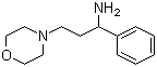 structure of CAS# 173273-39-7, 4-(3-Amino-3-phenylpropyl)morpholine;alpha-Phenyl-4-morpholinepropanamine