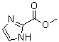结构式 CAS# 17334-09-7, 1H-咪唑-2-羧酸甲酯