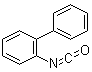 结构式 CAS# 17337-13-2, 2-联苯基异氰酸酯