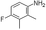 结构式 CAS# 1737-68-4, 4-氟-2,3-二甲基苯胺