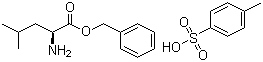 结构式 CAS# 1738-77-8, L-亮氨酸苄酯对甲苯磺酸盐