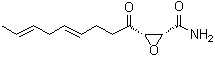 Cerulenin molecular structure (CAS 17397-89-6)