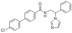 结构式 CAS# 174262-13-6, N-(2-(1H-咪唑-1-基)-2-苯基乙基)-4'-氯-[1,1'-联苯]-4-甲酰胺