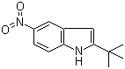 结构式 CAS# 174274-85-2, 2-叔丁基-5-硝基吲哚