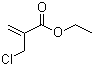 structure of CAS# 17435-77-7, Ethyl 2-(chloromethyl)acrylate