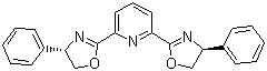结构式 CAS# 174500-20-0, 2,6-二[(4S)-4-苯基-2-恶唑啉基]吡啶