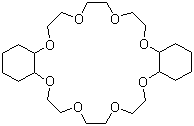 二环己烷并-24-冠醚-8分子结构 (CAS 17455-23-1)