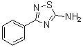 结构式 CAS# 17467-15-1, 5-氨基-3-苯基-1,2,4-噻二唑