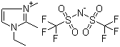 1-Ethyl-2,3-dimethylimidazolium bis(trifluoromethanesulfonyl)imide molecular structure (CAS 174899-90-2)