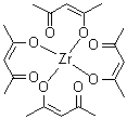 乙酰丙酮锆分子结构 (CAS 17501-44-9)