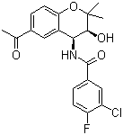 Tonabersat分子结构 (CAS 175013-84-0)
