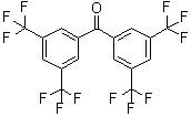 3,3',5,5'-Tetrakis(trifluoromethyl)benzophenone molecular structure (CAS 175136-66-0)