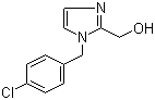 结构式 CAS# 175203-53-9, 1-(4-氯苄基)-2-咪唑甲醇