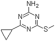 2-氨基-4-环丙基-6-甲硫基-1,3,5-三嗪分子结构 (CAS 175204-57-6)
