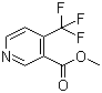 structure of CAS# 175204-82-7, Methyl 4-(trifluoromethyl)nicotinate;Methyl 4-(trifluoromethyl)pyridine-3-carboxylate
