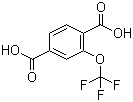 结构式 CAS# 175278-21-4, 2-(三氟甲氧基)对苯二甲酸