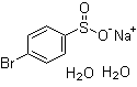 结构式 CAS# 175278-64-5, 4-溴苯亚磺酸钠盐二水合物
