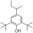 4-仲丁基-2,6-二叔丁基苯酚分子结构 (CAS 17540-75-9)