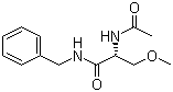 structure of CAS# 175481-36-4, Lacosamide;(R)-2-Acetamido-N-benzyl-3-methoxypropanamide