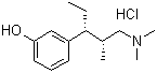 结构式 CAS# 175591-09-0, 3-[(1R,2R)-3-(二甲基氨基)-1-乙基-2-甲基丙基]苯酚盐酸盐