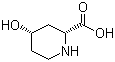 (2R,4S)-4-Hydroxypiperidine-2-carboxylic acid molecular structure (CAS 175671-49-5)