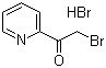 structure of CAS# 17570-98-8, 2-(Bromoacetyl)pyridine hydrobromide;2-Bromo-1-(2-pyridinyl)-1-ethanone hydrobromide; 2-Bromo-1-(2-pyridinyl)ethanone hydrobromide; Bromomethyl 2-pyridyl ketone hydrobromide