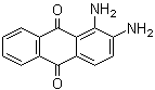 structure of CAS# 1758-68-5, 1,2-Diaminoanthraquinone;NSC 39934