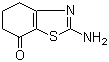结构式 CAS# 17583-10-7, 2-氨基-5,6-二氢-4H-苯并噻唑-7-酮