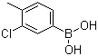 3-Chloro-4-methylphenylboronic acid molecular structure (CAS 175883-63-3)