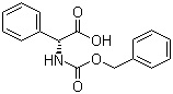 structure of CAS# 17609-52-8, Cbz-D-(-)-Phenylglycine;(R)-2-(Benzyloxycarbonylamino)-2-phenylacetic acid; Z-D-Phg-OH