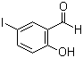 结构式 CAS# 1761-62-2, 5-碘水杨醛; 2-羟基-5-碘苯甲醛