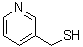 structure of CAS# 17617-05-9, 3-Pyridylmethanethiol;3-(Mercaptomethyl)pyridine; 3-(Sulfanylmethyl)pyridine;