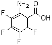 结构式 CAS# 1765-42-0, 2-氨基-3,4,5,6-四氟苯甲酸
