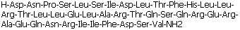 Human urocortin I molecular structure (CAS 176591-49-4)