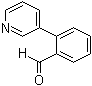 结构式 CAS# 176690-44-1, 2-(3-吡啶基)苯甲醛