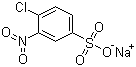 structure of CAS# 17691-19-9, Sodium 4-chloro-3-nitrobenzenesulfonate;Sodium 1-chloro-2-nitrobenzene-4-sulfonate; 4-Chloro-3-nitrobenzenesulfonic acid sodium salt